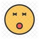 Dizzy Emoji Face Icon