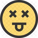 Dizzy Error Emoji Icon