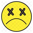 Dizzy Emoji Emotion Emoticon Icône