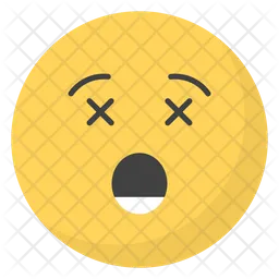 Dizzy Face Emoji Icon