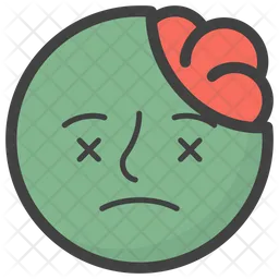 Dizzy Face Emoji Icon