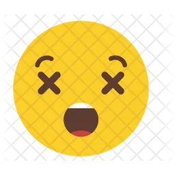 Dizzy face Emoji Icon