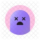 Dizzy Face Emoji Emoticon Icon