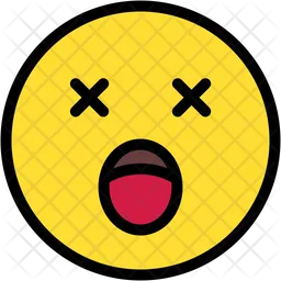 Dizzy Face Emoji Icon