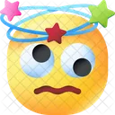 Dizzy Emoji Emoticon Icon