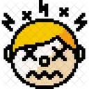 Boy Face Dizzy Icon