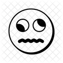 Dizzy Smiley Face  Icon