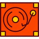Dj Music Record Icon