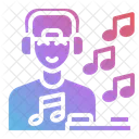DJ Avatar Musica Ícone