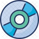 CD DJ Plattenspieler Symbol
