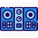 Dj Controller Loud Speaker Sound System Icon
