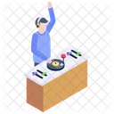 DJ 책상  아이콘