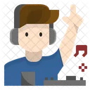 Dj Edm Sound Icon
