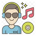 Dj  Icône
