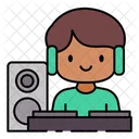 Dj Disc Jockey Dj Mixer 아이콘