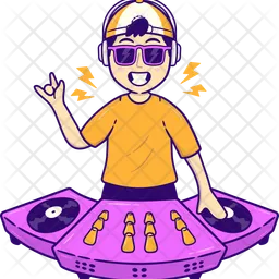 DJ-Junge  Symbol