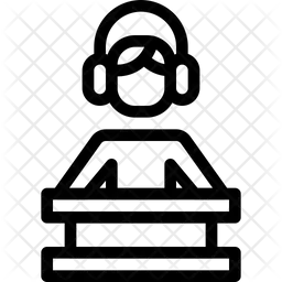 DJ-Mann  Symbol