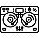DJ-Mischpult  Symbol
