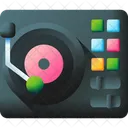 Dj Mixer Dj Dj Turntable Icon