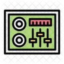 Dj Mixer Music Mixing Icon