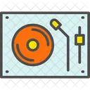 DJ vinil  Ícone