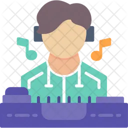 Dj Vinyl  Icon