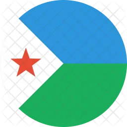 Djibouti Flag Icon