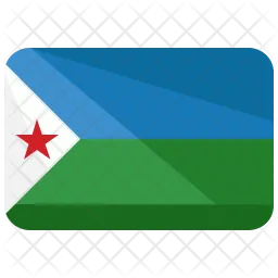 Djibouti Flag Icon