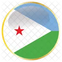 Djibouti Djiboutian Dji Icon