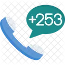 Djibouti Dial Code  Icon