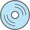 Dj Spielen Schallplatten Symbol