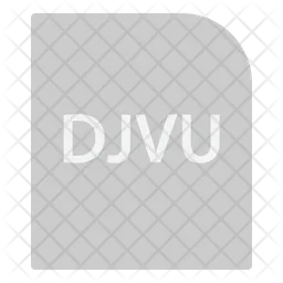 Djvu File  Icon