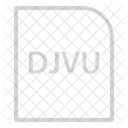 Djvu Extension File Icon