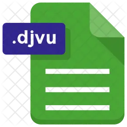 Djvu file  Icon