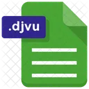 Djvu file  Icon