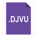 Djvu File Format Icon