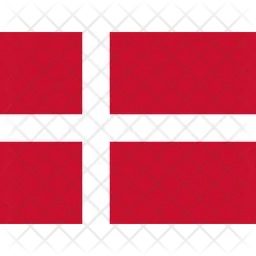 Dk dänemark Flag Symbol