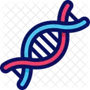 Dna Acido Desoxirribonucleico Genetica Ícone