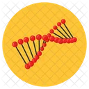 Helice De DNA Acido Desoxirribonucleico DNA Ícone