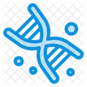 DNA 생물 유전학 아이콘