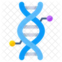 DNA 디옥시리보핵산 DNA 가닥 아이콘