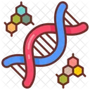 Dna Genetic Material Dna Structure Icon