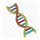 Vibrant Dna Illustration Dna Molecule Icon