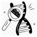 DNA Analyse Chromosom Symbol
