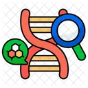DNA Analyse Desoxyribonukleinsaure DNA Strang Symbol