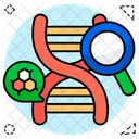 DNA Analyse Desoxyribonukleinsaure DNA Strang Symbol