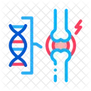 Dna Blood Joint Icon