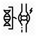 Dna Blood Joint Icon
