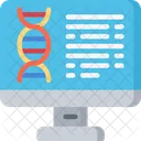 DNA검사기 가계도 건강관리 아이콘