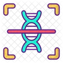 DNA-Erkennung  Symbol